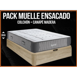 PACK MUELLE ENSACADO+CANAPÉ...